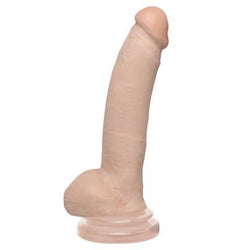 Basix 9 Inch Suction Cup Dildo White