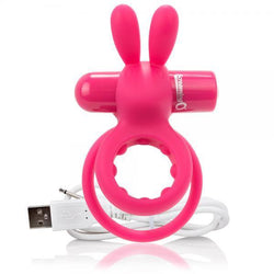 Screaming O Charged OHare Rechargeable Vibrating Cock Ring Pink