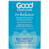 Good Clean Love® Rebalance Cleansing Wipes (12 Pack)