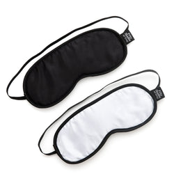 Fifty Shades of Grey No Peeking Blindfold Twin Set Back and Front