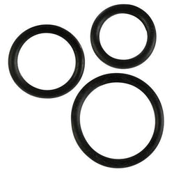 Rubber Cock Rings 3 Piece Set 1