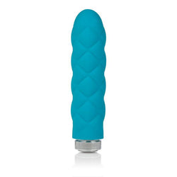 Jopen Key Charms Petite Plush Vibrator in Robin Egg Blue