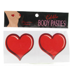Edible Body Pasties in Cinnamon Heart - Package