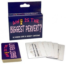 Who is the Biggest Pervert? The Card Game Display