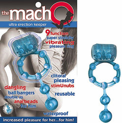 Macho Ultra Erection Keeper Vibrating Penis Ring