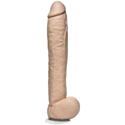 Natural 12 Inch Dildo with Balls