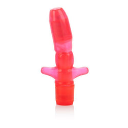 Triple Action Anal T Jelly Dildo Vibrator Front