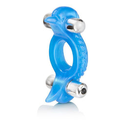 Double Dolphin Soft Vibrating Cock Ring Display
