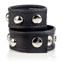 COLT Ball Strap Leather Cock Ring - Front
