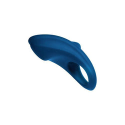 Vedo Overdrive Plus Rechargeable Vibrating Cock Ring Blue Angle View