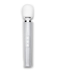 Le Wand All That Glimmers Petite Rechargeable Wand Vibrator Set White