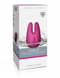 Form 2 W/P Pink Vibrator Rechargeable Packaging